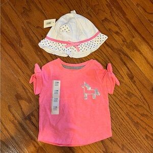 Pink and White Kids Matching Set
